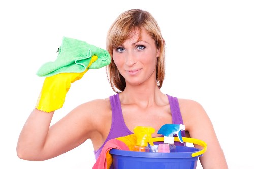 Professional office cleaning in Westminster reception area