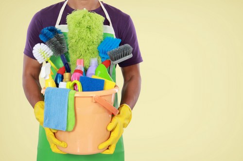 Professional cleaners in Westminster handling home cleaning tasks