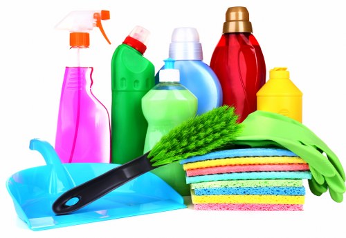 Professional office cleaners in Westminster maintaining a modern workspace