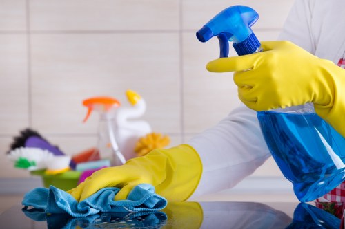 House clearance team working in a Westminster property