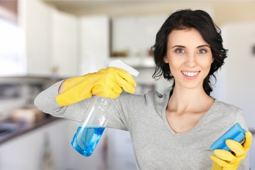Residential cleaning in Westminster apartment with fresh, neat rooms