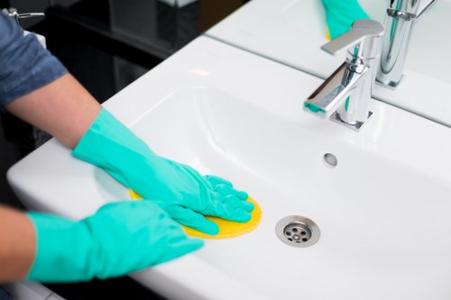 PCI-compliant secure transaction screen for Cleaners Westminster