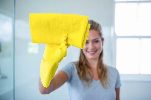 Reliable cleaners in Westminster maintaining a tidy residential property