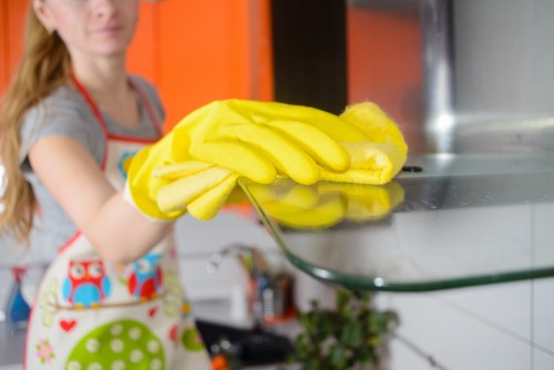 Westminster oven cleaning service removing grease from oven racks